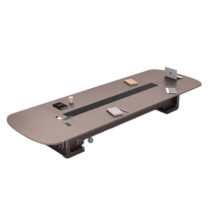 

Высококачественный большой и средний конференц-стол Длинный стол Простой современный легкий роскошный стол для переговоров Стол для приема