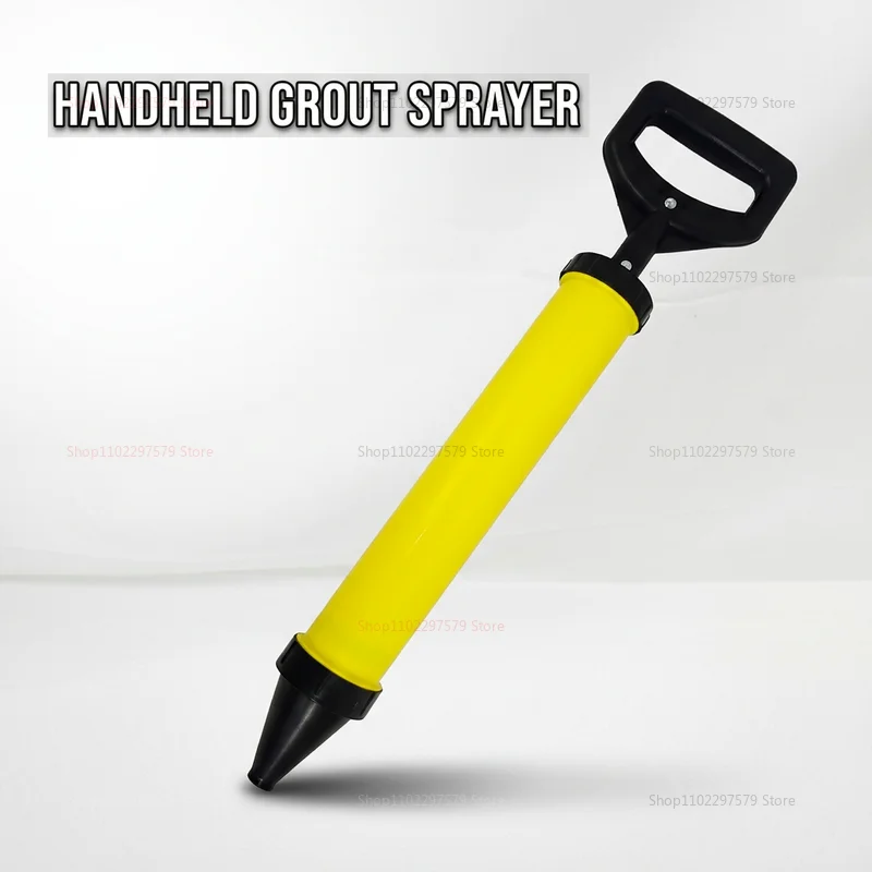 Caulking Gun Mortar Grouting Applicator Tool with 4 Nozzles for Brick Cement Lime Joints Construction Repair Pointing Sprayer