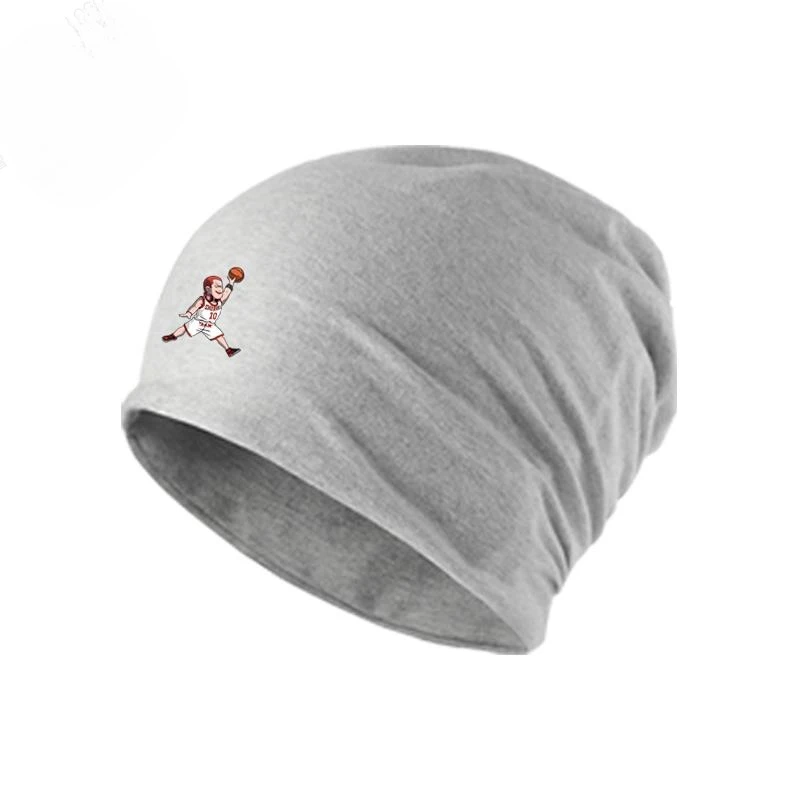 Novo slam dunk sakuragi hanamichi rukawa kaede personalidade criativa lenço chapéu outono e inverno moda quente cabeça envoltório chapéu