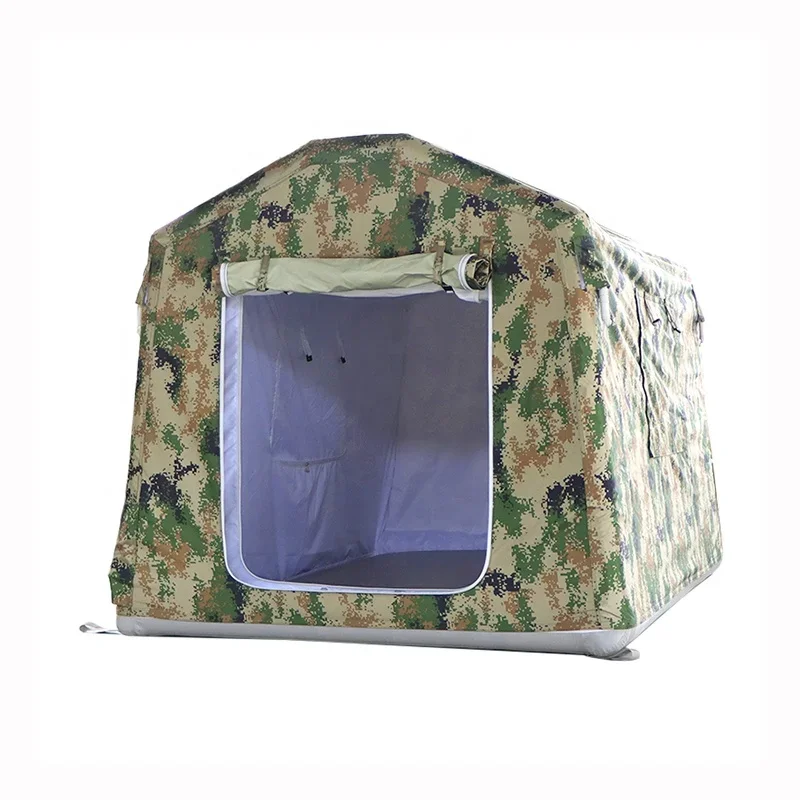 

China Factory Price Waterproof Easy Install Oxford Outdoor Automatic Quick Open Inflatable Wild Camping Inflatable Tent