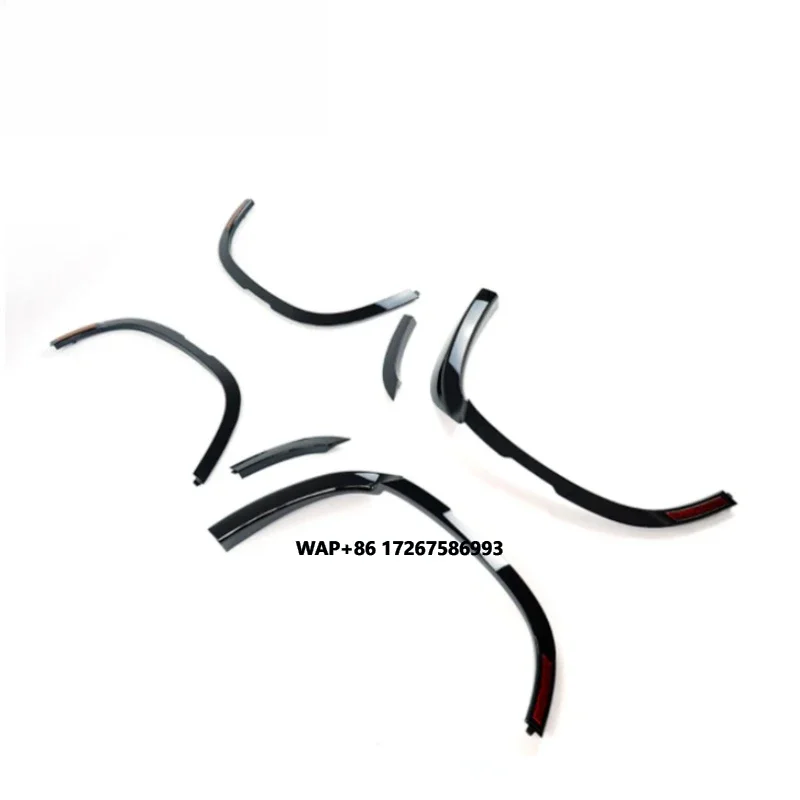 

Defender 110 Wheel Arch With Light 2020-2023Year Fit for Defender Over Fender Wheel Eyebrow Bumper Fender Flares