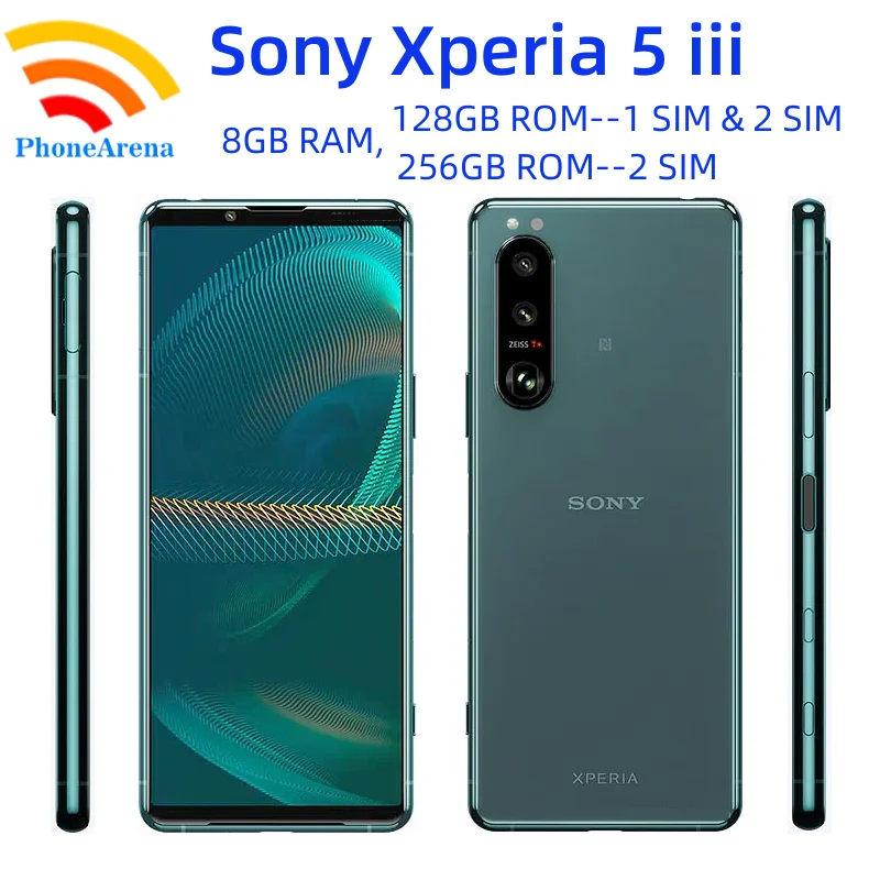 Unlocked Sony Xperia 5 iii 5iii 8GB+128GB 256GB ROM Original 6.1