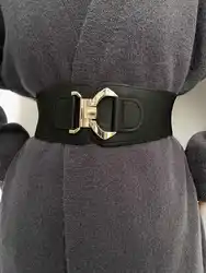 여성용 한국 복고풍 탄성 조절 가능 장식 허리 Cincher, 다용도 고품질 흔하지 않은 와이드 벨트