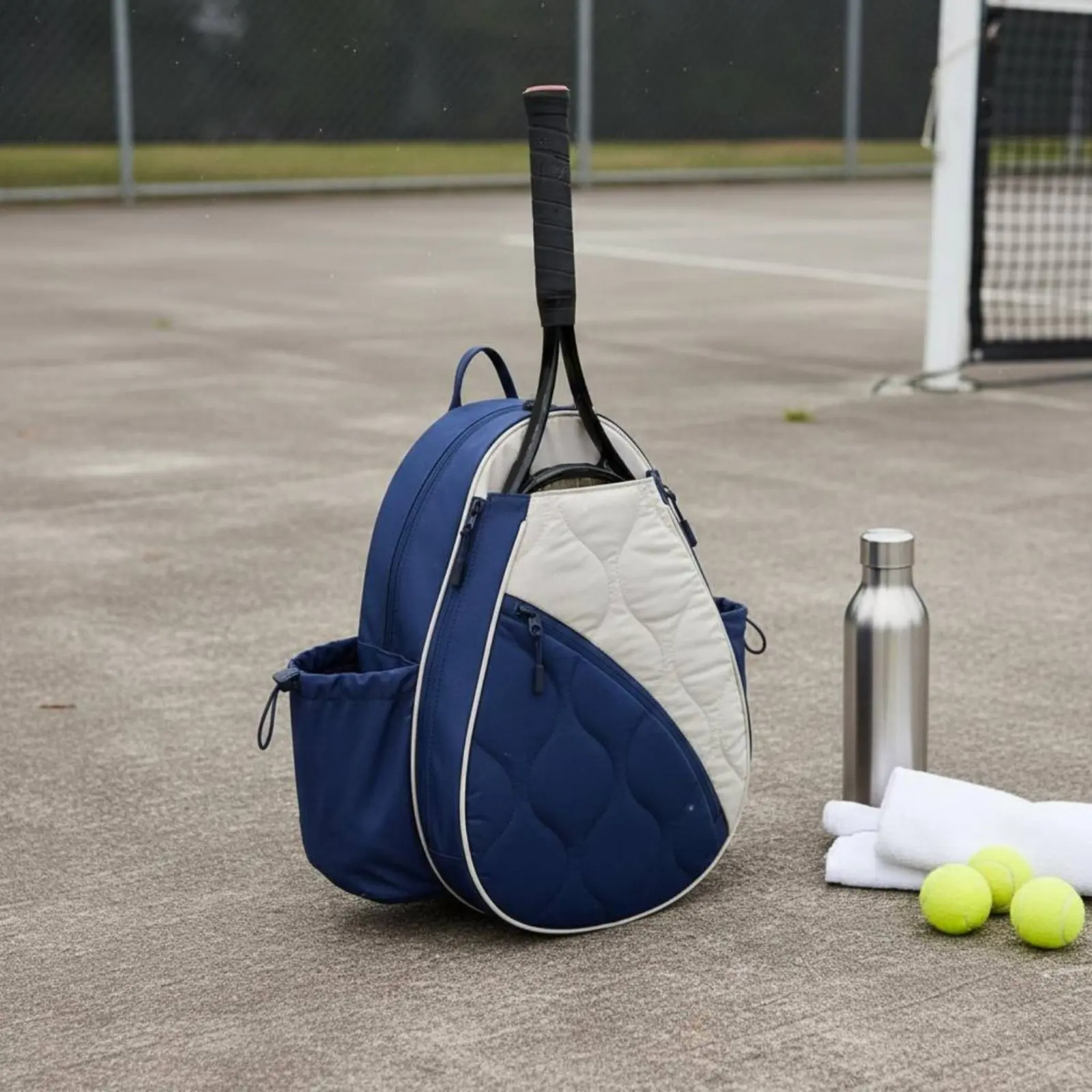 

Court Backpack Lightweight Pickleball Bag Racket Holder Backpack Water-Resistant Sports Gear Fence Hook for Women, Outdoor