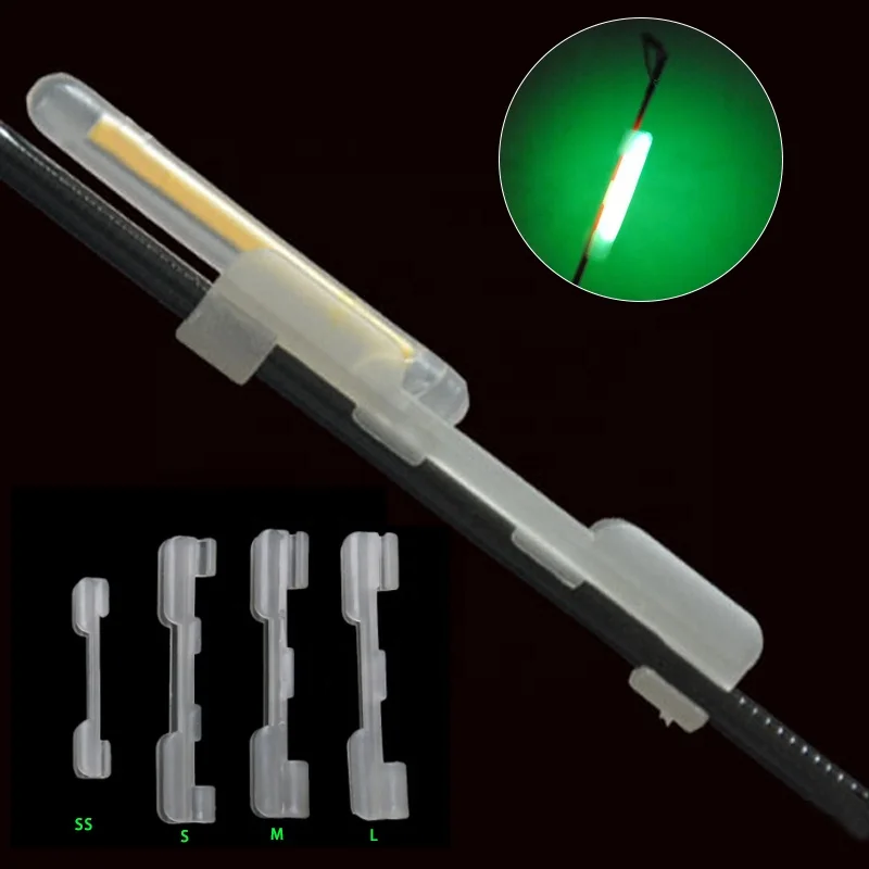 TAKEDO 20 adet W-301 gece balıkçılık aydınlık olta ucu ışıklı uyarı işareti çubuk ucu taban tutucu aydınlık sopa Jig sazan çubuklar