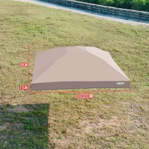 Superior replacement of the POP-UP 10x10 canvas with roof coverage with proof ventilation dwaterproof outdoor water garden terrace pavilion umbrella 10 MAIN SALES CEILING SOCK - №5