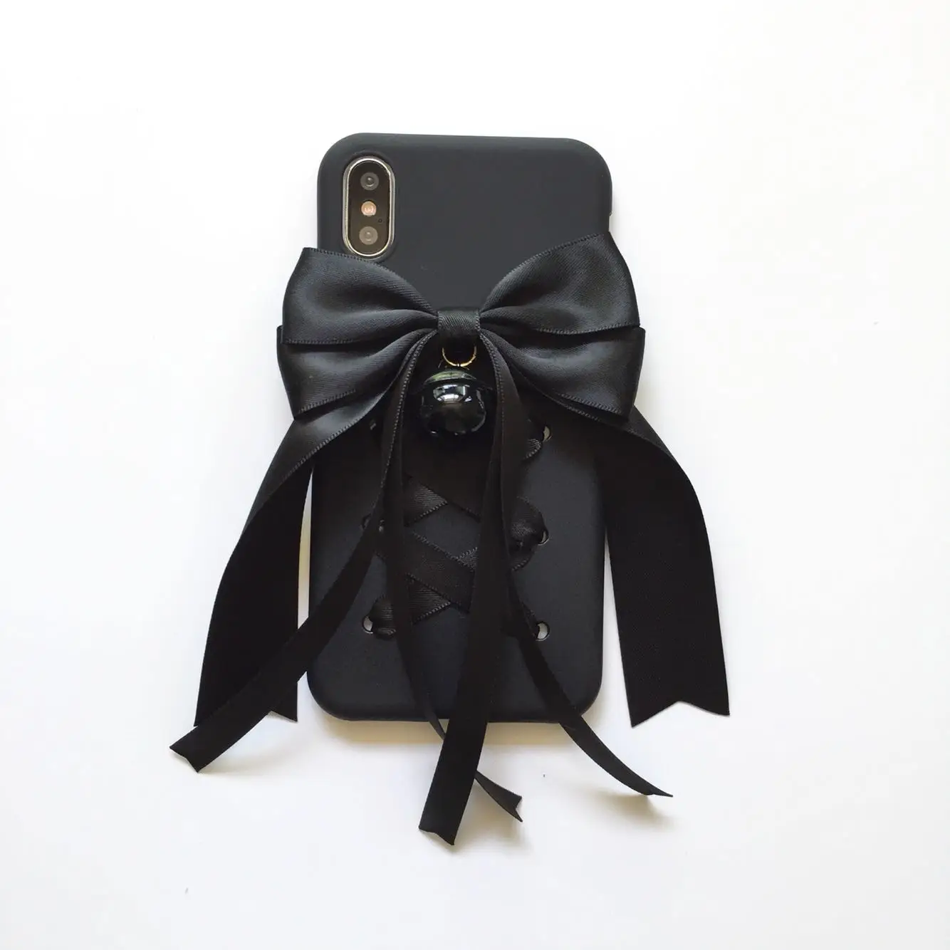 Punk Gothic Black Case For Iphone 11 12 13 14 15 16 Pro Max Plus Mini 11 Pro XS Punk XR X 8 7 6 6S Plus Protection Cover