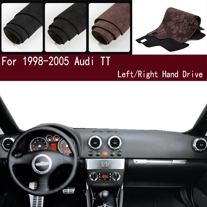 

For Audi TT 1998-2005 Dashmat Dashboard Cover Instrument Panel Sunscreen Pad Ornaments