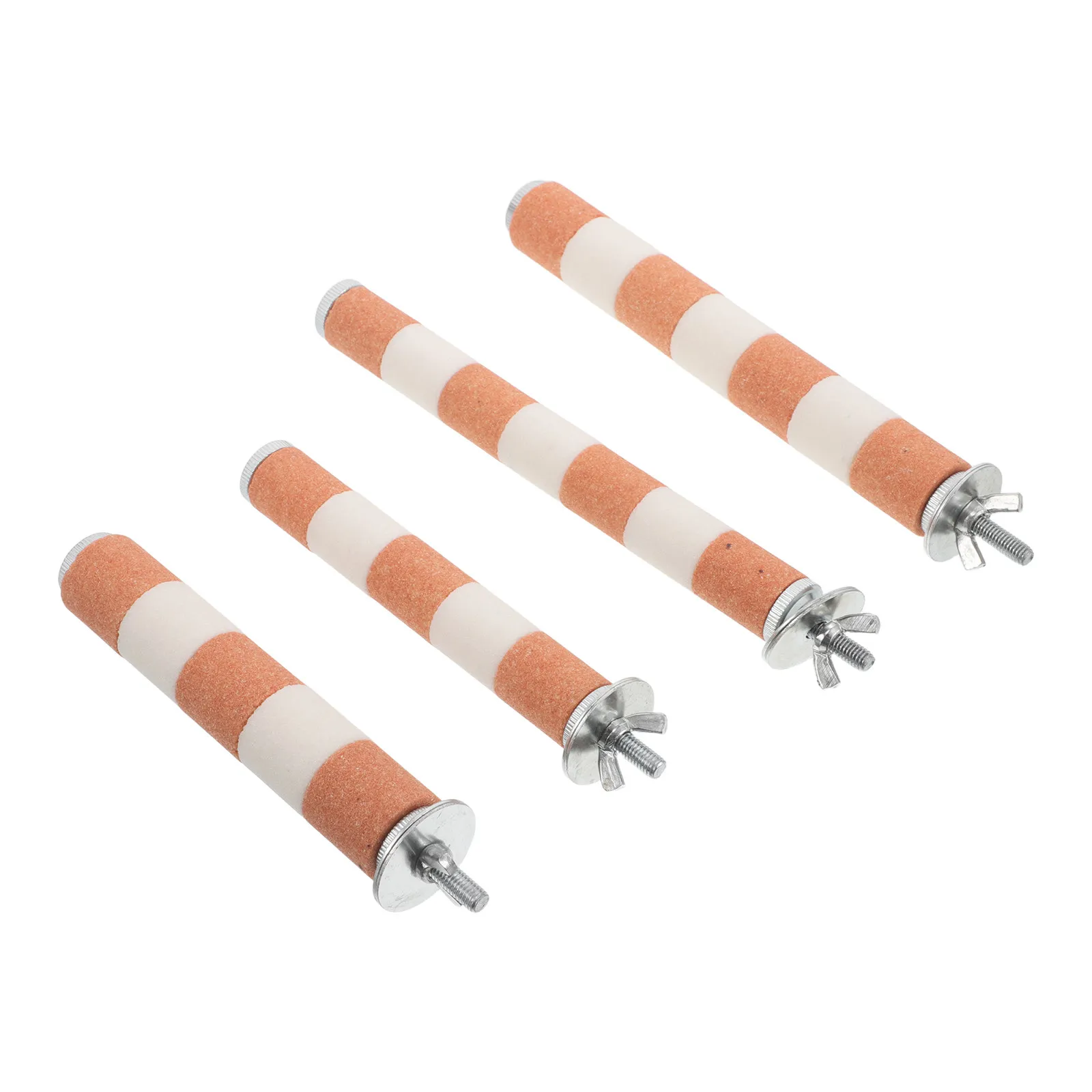 

Набор из 4 штук: палочки для стачивания клюва попугаев, шлифовальные палочки для когтей, жердочки-грызунки для птичьих клеток, подставки для лазания для волнистых попугаев и корелл