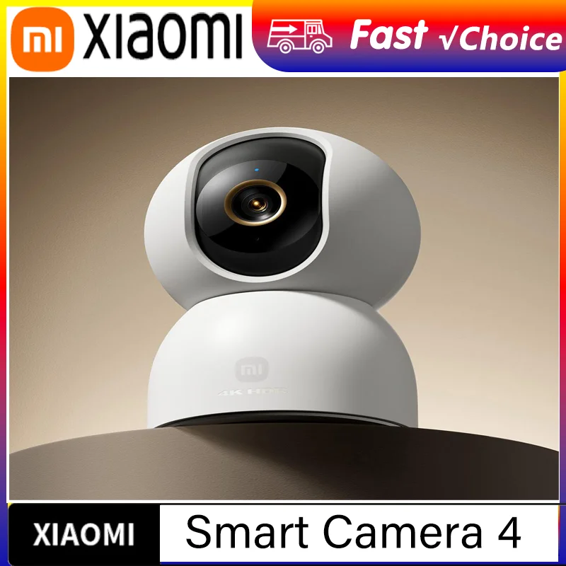 Xiaomi Smart Camera 4 Dual-band Wi-Fi 68MP 4K HDR AI Tracking Nachtzicht Tweerichtingsaudio Huisbeveiliging Babyfoon CCTV