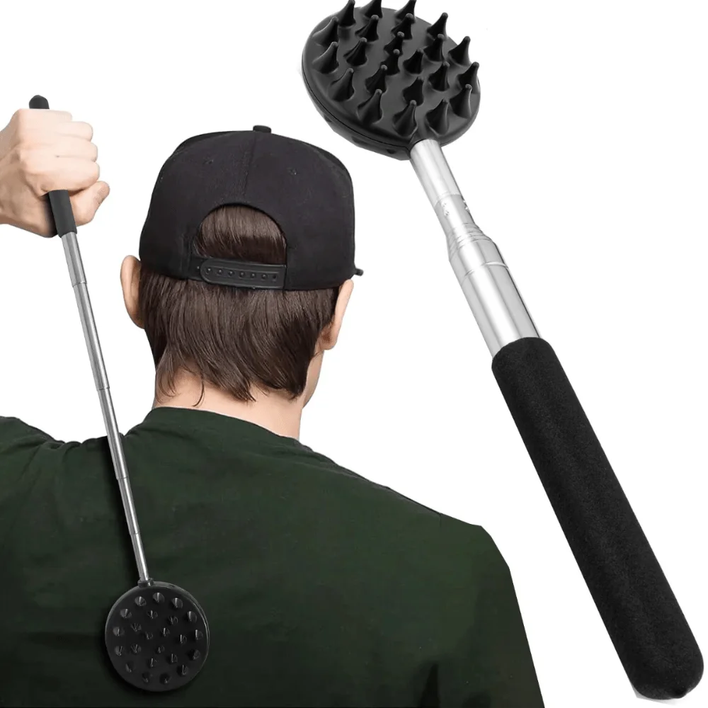 

1PC 23 teeth Super Large BackScratcher, Extendable Back Cracker with 2 Scratch Surfaces, Deep Back Scratcher for Men/Women