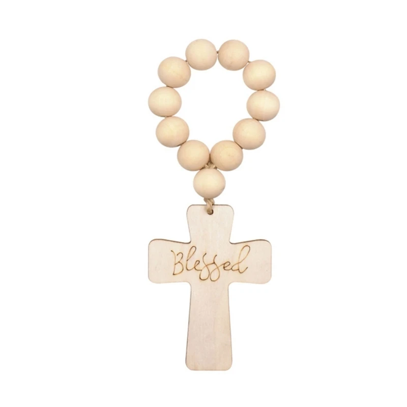 Catholic Rosary Beads with Crosses Pendants for Baptisms First Communions Confirmation Wedding Gift Farmhouses Decors