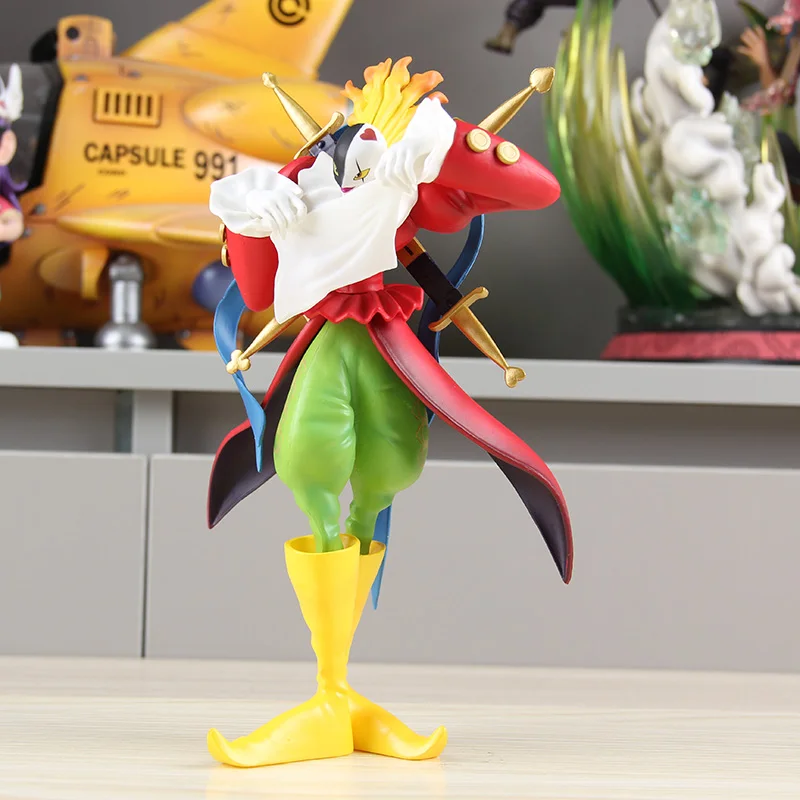 

22cm Anime Piemon Action Figure Digimon Adventure Statue Gk Joker King Digital Monster Figures Model PVC Collection Figurine Toy