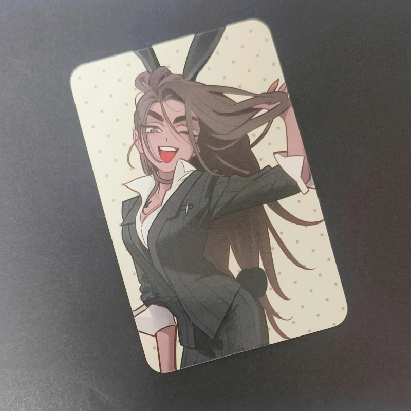 การ์ดสะสมแท้ Alien Stage เกาหลีใต้ ฉลองครบรอบ 3 ปี แฟลชแฟลช รูปกระต่าย น่ารัก สีชมพู ซีรีส์หัวใจสาวหวาน ของขวัญ