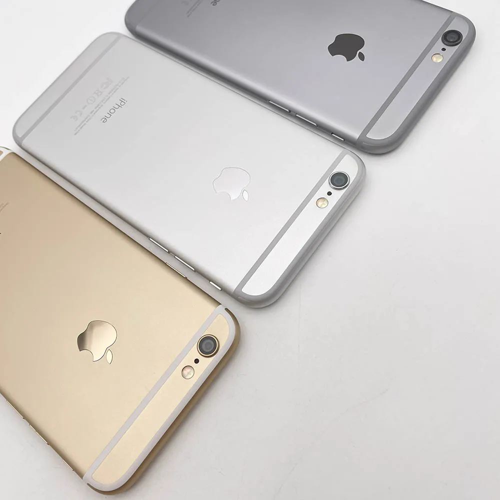 هاتف محمول Apple-iPhone 6 ، 16 GB ، 32 GB ROM ، ثنائي النواة ، IOS ، كاميرا 8mp ، 3G ، 4G ، LTE ، قارئ بصمات الأصابع ، غير مقفل ، أصلي ، ".