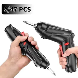 3.6v Power Tools Household Maintenance Repair 500mAh Lithium Battery Mini Household Electric Drill Rotated Cordless Screwdriver