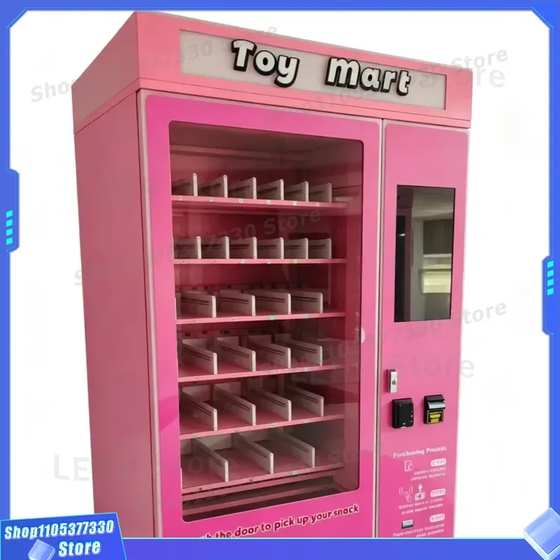 21.5 Inch Touch Screen Smart Vending Machine 4G Network Large Storage Lockers Multi Payment Method Automated Retail Kiosk