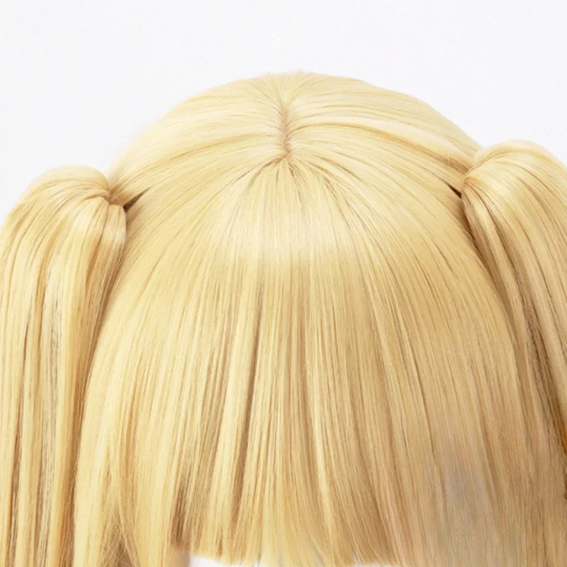 Shin Ku Reiner Rubin Cosplay Wig Rozen Maiden Golden Long Wavy 100cm Synthetic Hair Heat Resistant Halloween Role Play Party