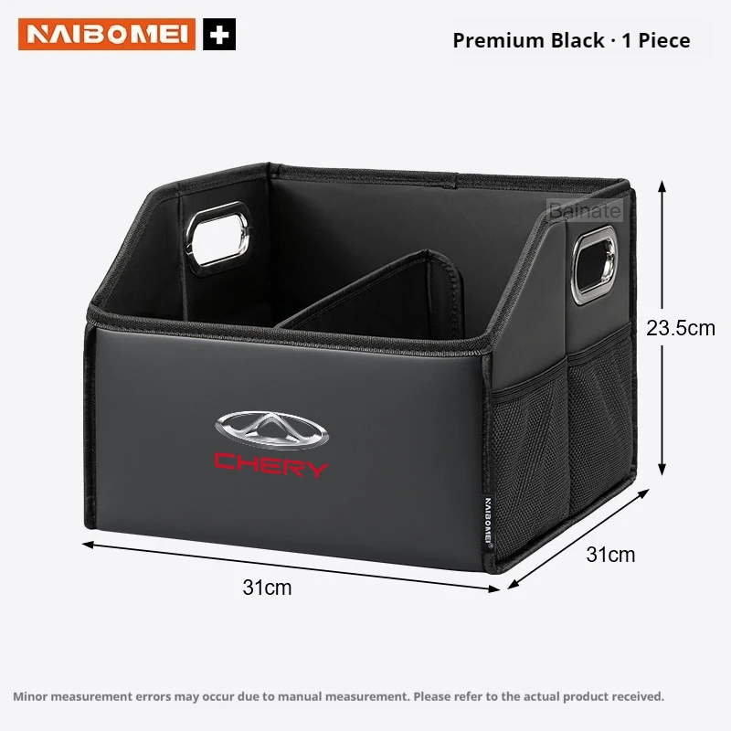 Auto-Kofferraum-Aufbewahrungsbox, Für CHERY TIGGO 2 5 4 TIGGO7 PRO TIGGO8 Plus ARRIZO 6 8 2025, Leder Faltbarer Organizer Auto-Zubehör – Detail 13