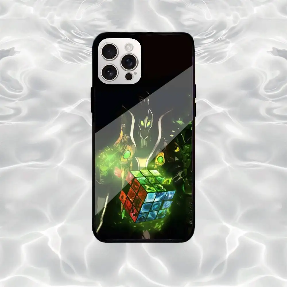 حافظة هاتف ألعاب D-Dota 2 الرائعة لهاتف iPhone17,16,15,14,13,12,11 Plus، Pro Max شحن لاسلكي مغناطيسي Magsafe #3