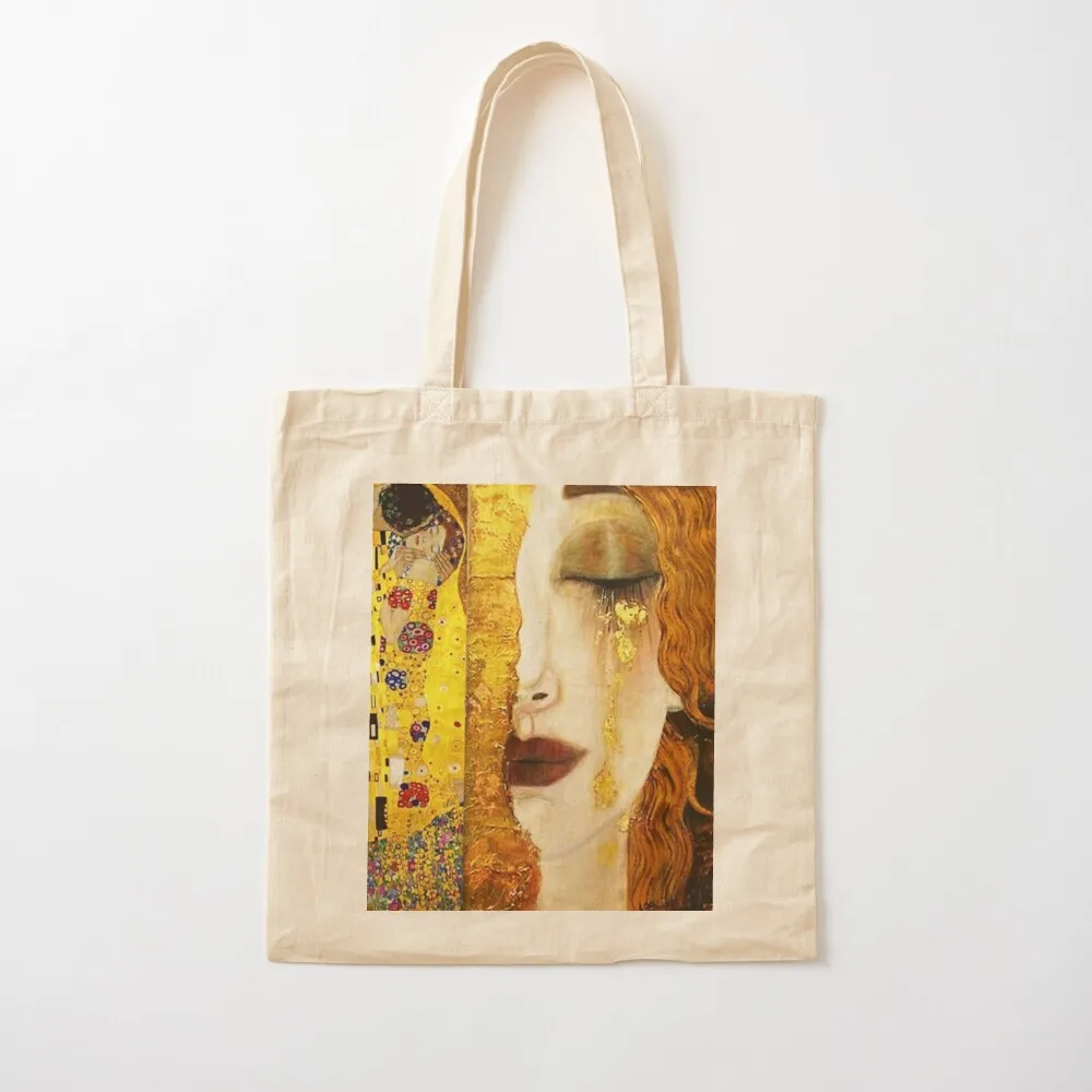 

Gustav Klimt Tote Bag hand bags Canvas shoulder bag shopper bags for women tote bags men Canvas Tote Bag