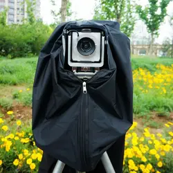 Rainproof Dark Cloth Focus Hood For 4X5 5x7 8x10 Large Format Camera 150 x 170cm