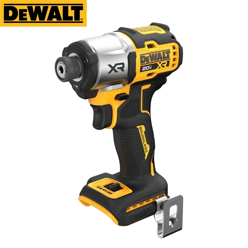 DEWALT DCF845 20V MAX* XR® 3-Speed Impact 1/4 in. Driver Cordless Drive Large Diameter Screws 3400 RPM DCF845N With DWA2PH2SL