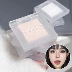 New Waterproof Eyeshadow Palette Natural Long-lasting Eyeshadow Contour Palette Single-color Black Eyeshadol