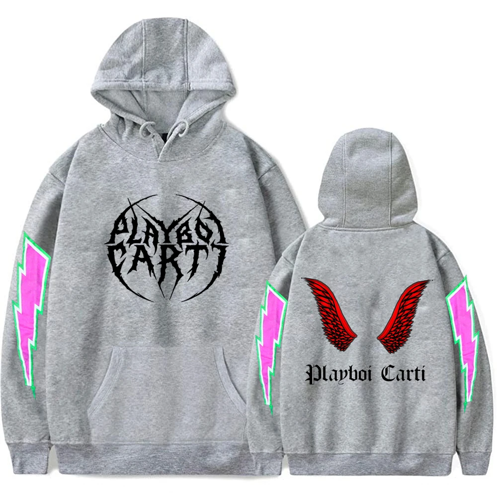 Playboi Carti Hoodie Unisex Sweatshirt Lange Mouw Dames Heren Trainingspak Harajuku Streetwear Hip Hop Kleding Plus Size