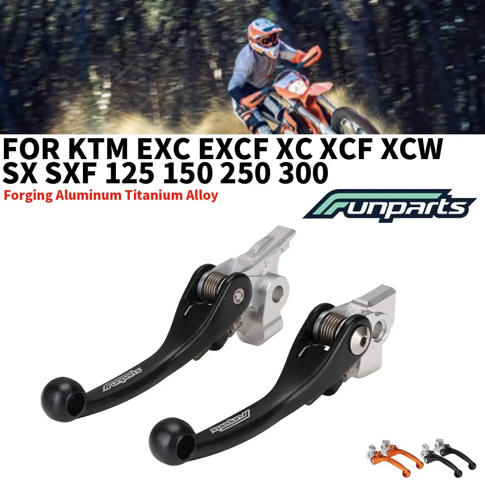 

Funparts Brake Clutch Lever Forged Aluminum Titanium alloy For KTM EXC EXCF XC XCF XCW SX SXF 125 150 250 300 Motorcycles Parts