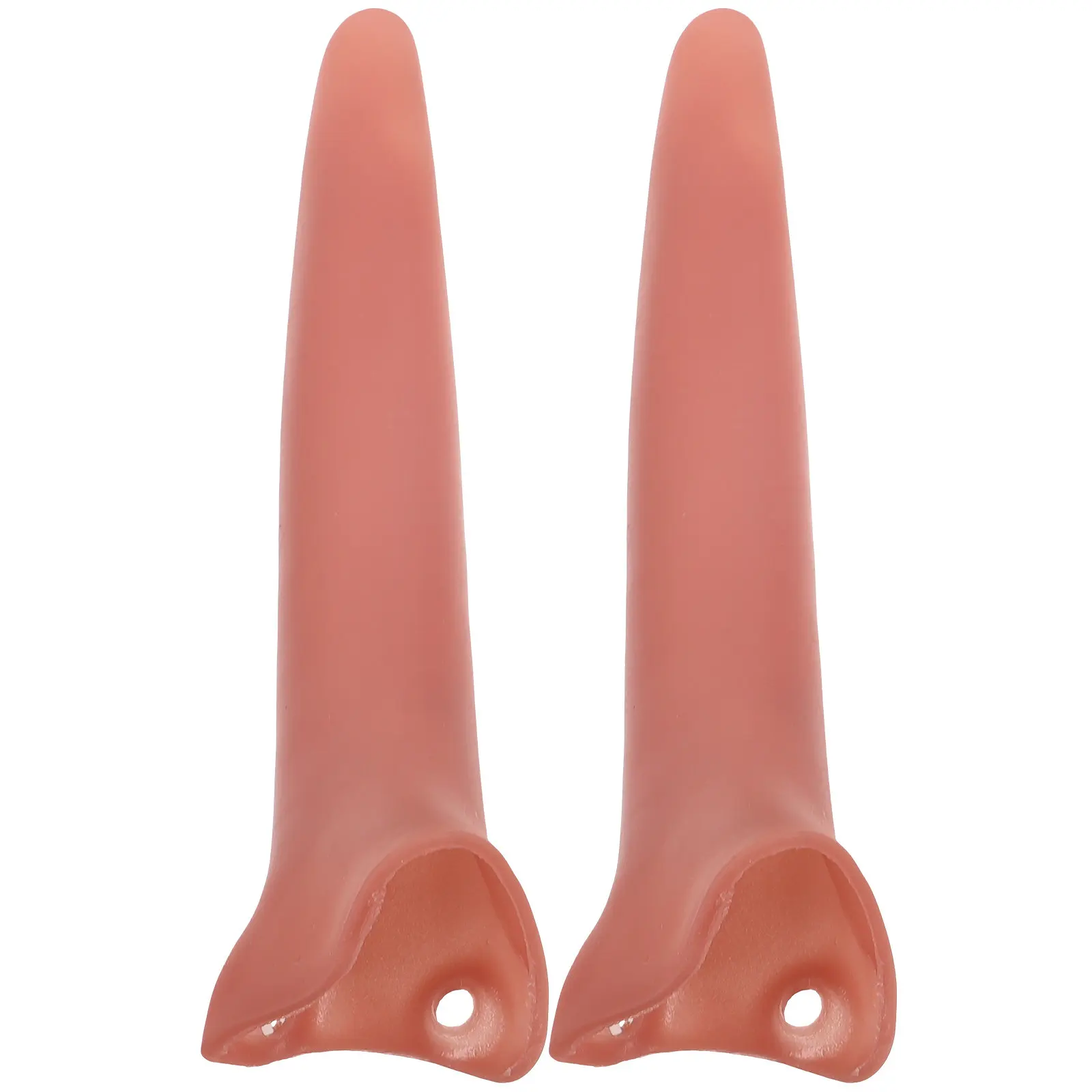 

2Pcs Funny Witch Nose Cosplay Halloween Costume Lightweight Role Play Party Props Accessories Durable Rubber Nose