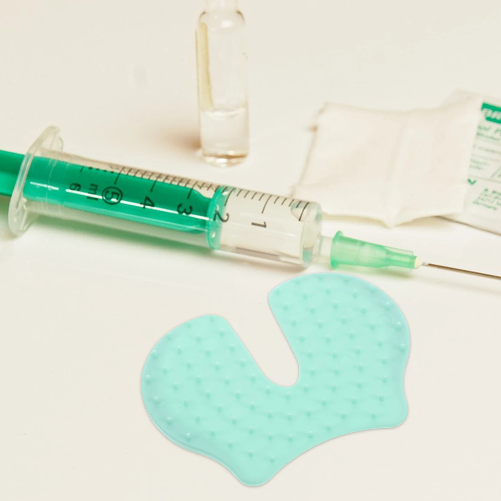 

4 шт., помощник пострелам, блокировщик боли, подушечки для помощника по инъекции, многоразовые, легкие, прочные, облегчение различных болей, легко чистится