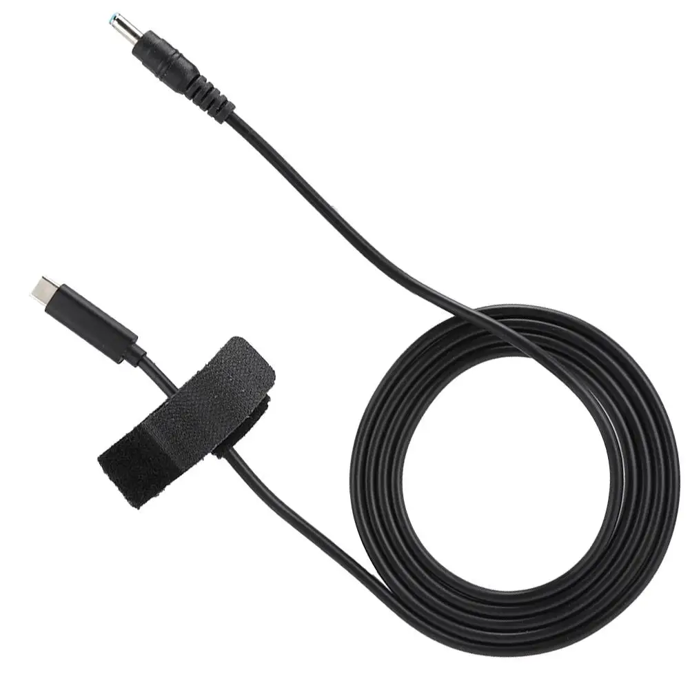 65W PD USB C to DC 19V Power Cable with Induction Chip for HP Laptop   4.5mm x 3.0mm Output