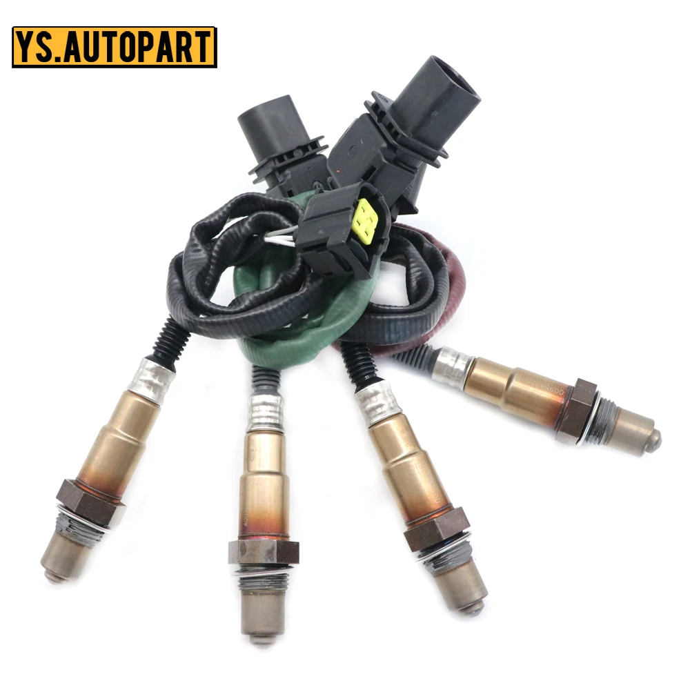 4PCS A0095425618 A0035427018 A0045420818 Up+Down Air Fuel Ratio Lambda O2 Oxygen Sensor For Mercedes-Benz C-CLASS C280 C300