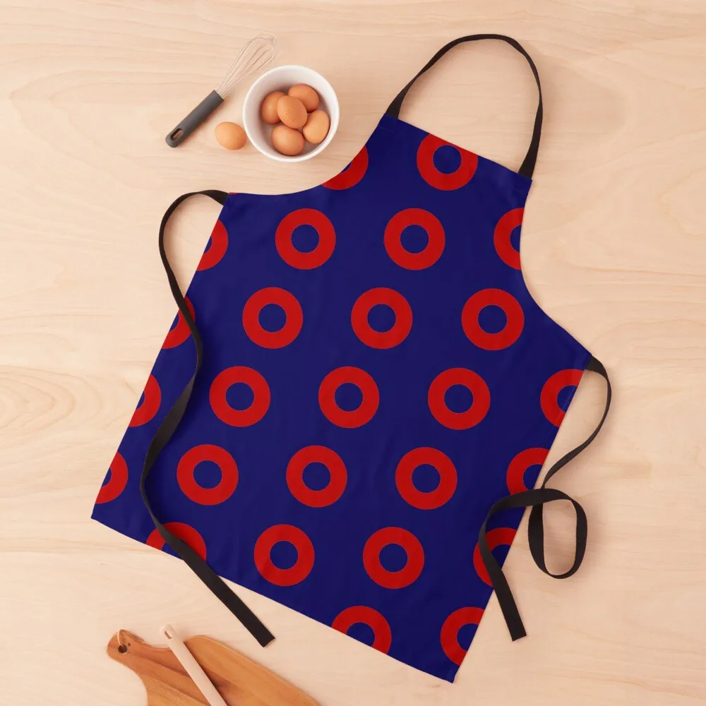 

Phish Fishman Donut Apron For Hairdresser Home Supplies Chef Accessory Camping Apron