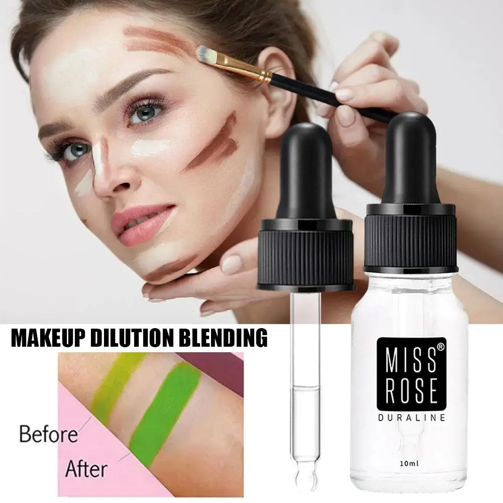 Miss Rose Make-up Verdünnung Mischung Hersteller Quelle Lidschatten Nagel Eyeliner Politur Puder erröten wasserdicht Verdünnung mittel conve