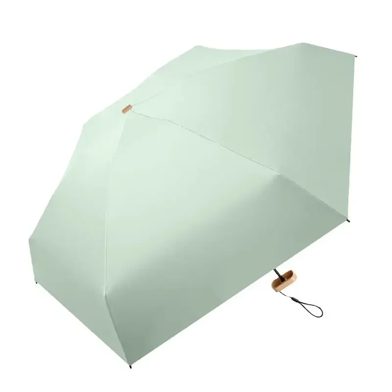 Miniparasol de bolsillo para mujer, cápsula de sol UV, paraguas de negocios