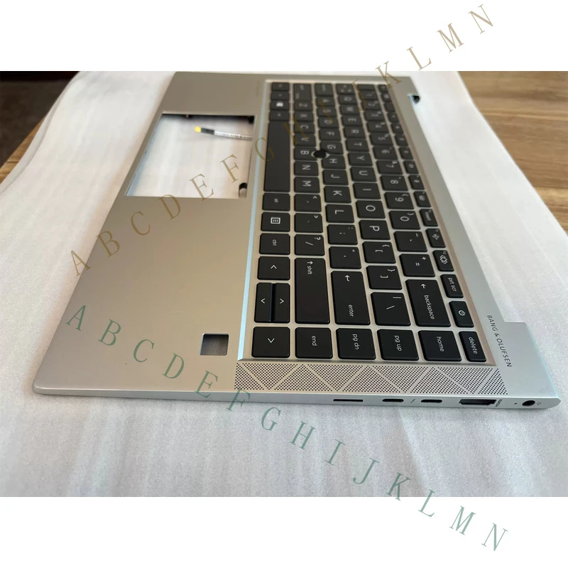 GR+    For HP Zbook Firefly 14 G7 14 G8 M36447-001 Backlit FRP Headrest & Keyboard