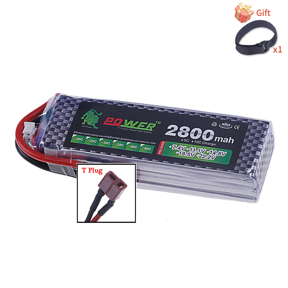 3S 11.1V Lipo Batterij Deans T / XT60 1500mAh 1800mAh 2200mAh 2800mAh 4200mAh 5200mAh 7200mAh Voor RC Auto Vrachtwagen Buggy Racing Boot