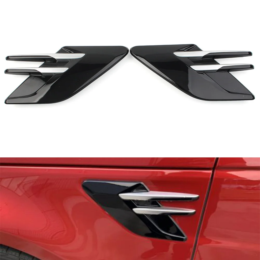 

1Pair Car Side Fender Vent Grille Decor Trim For Land Rover Range Rover Sport L494 Facelift 2018 2019 2020 2021 2022 LR098790