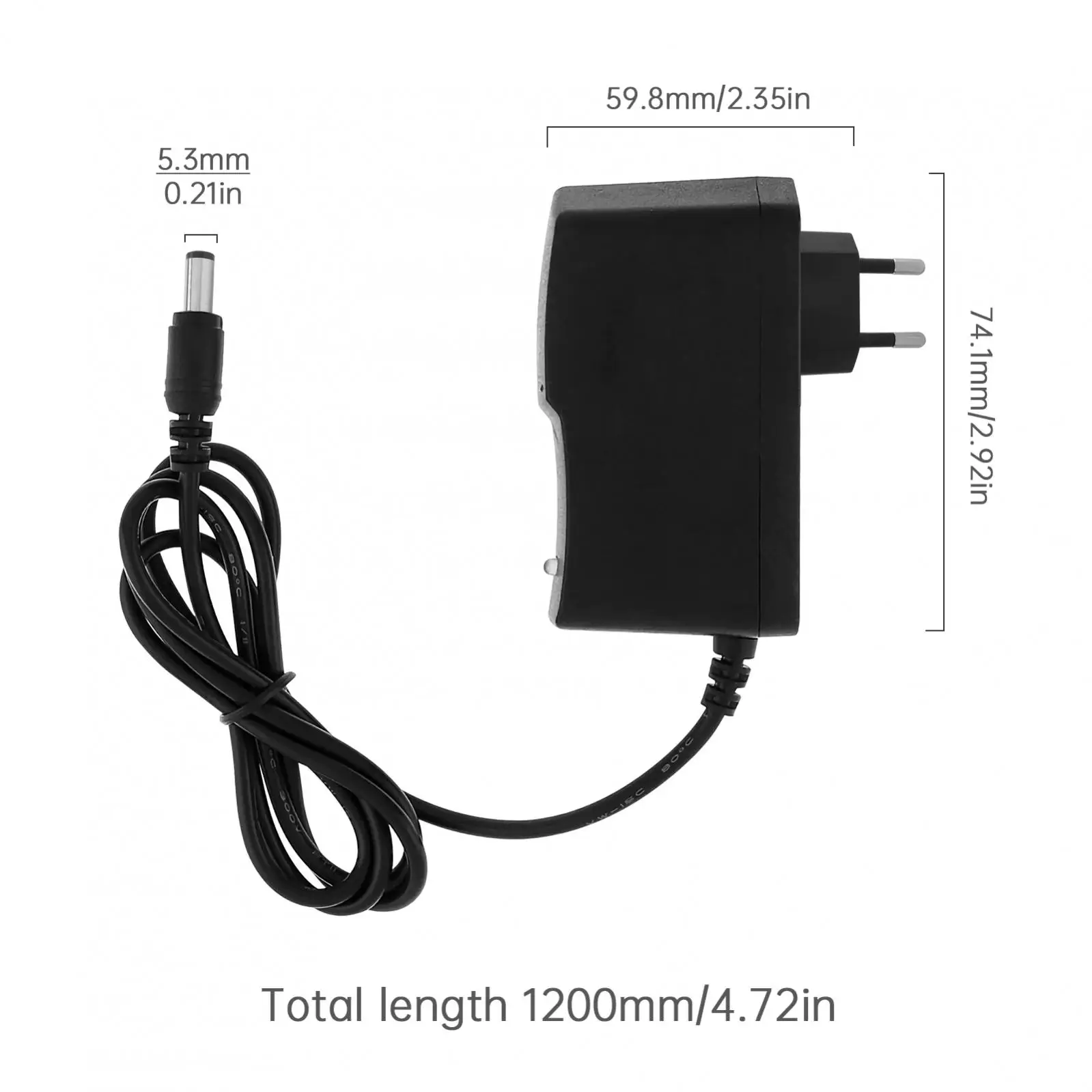 12-V-Lithium-Batterieladegerät, tragbares Netzteil für Akku-Bohrschrauber/Akku-Schrauber/Elektroschrauber, Netzteil