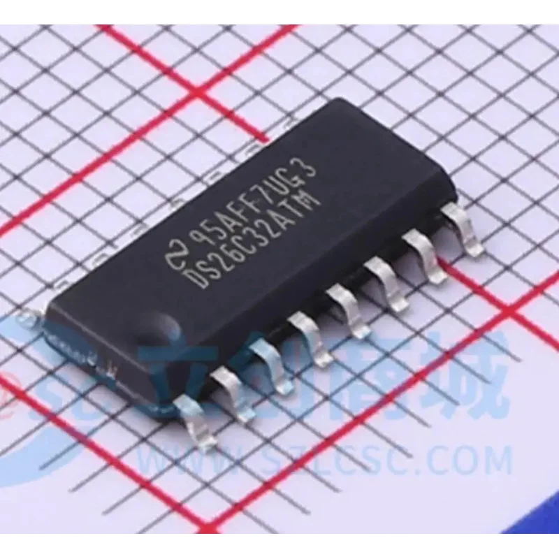 12PCS DS26C32ATM DS26C32ATMX SOP16 100% New original Chipset IC Electronic Component SMD