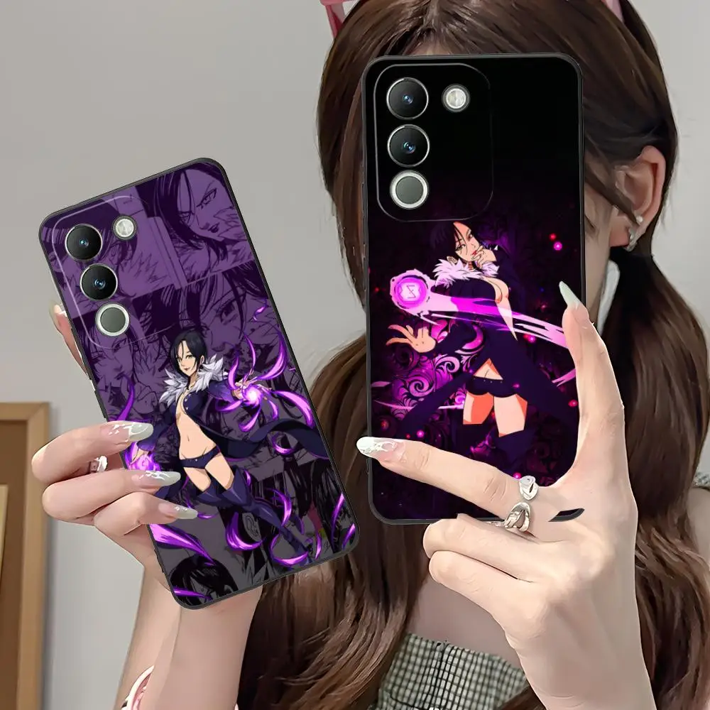 Seven Deadly Sins Merlin Phone Case for VIVO Y77 76 75 74 73 72 58 56 55 51 50 38 36 Y19 Y18 Y03 Y01 5G Soft Shockproof Cover - view 4
