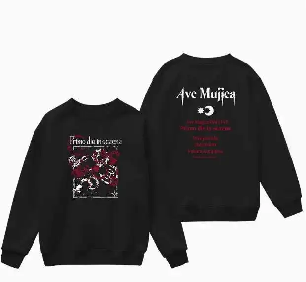 Аниме Bang Dream Ave Mujica Толстовка с капюшоном Косплей Осень Зима Мужчины Женщины Пальто Свободная куртка Топы аниме