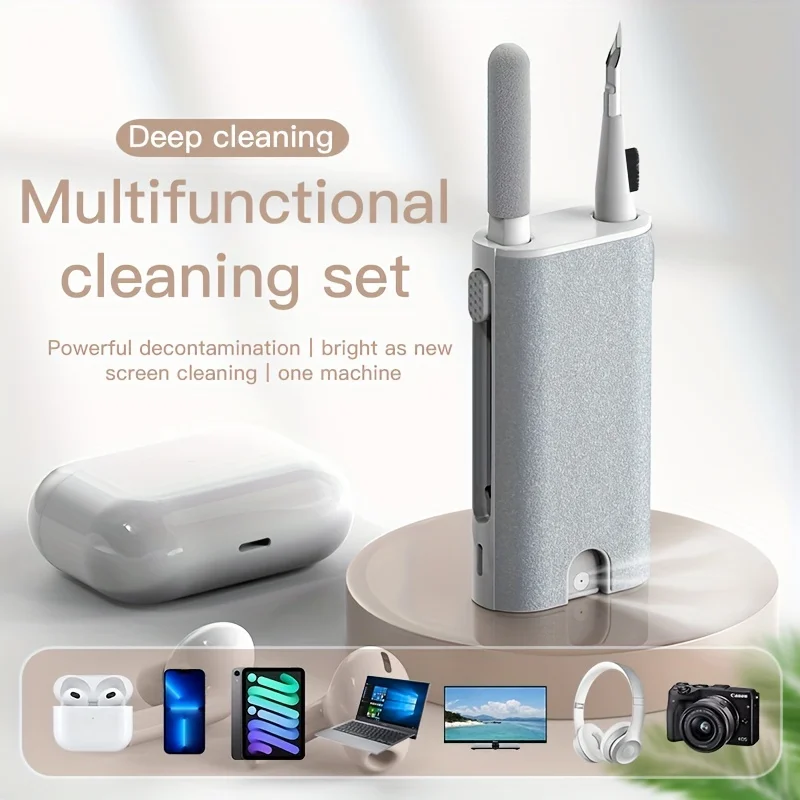 Multifunctional Cleaning Kit Mobile Phone Earphone Cleaning Brush Pen, Camera Phone Laptop  Cleaning Tool, Portable Cleaning Pen