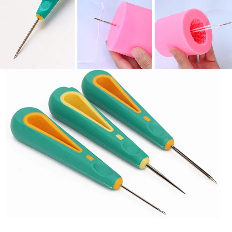 DIY Silicone Mould Round Punch Tool For Candle Mould Hand Drill Equipment Practical Small Tool Punch Needle Candle Wick Tool