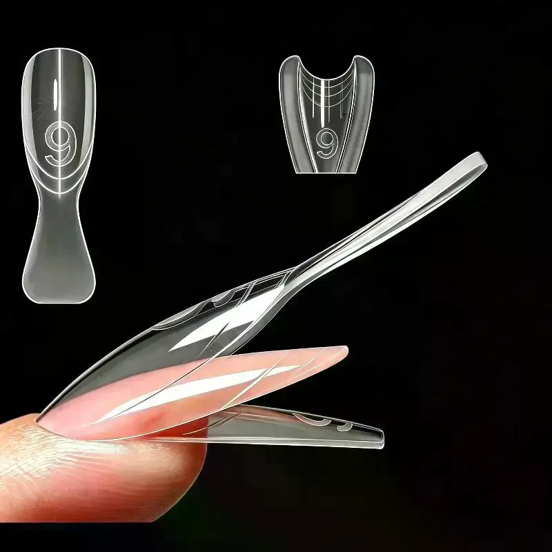 Salon Nail Art Tools Dual-Form Nail Forms Molds Can Quickly Extend Nails No Paper Forms Needed 120/240Pcs