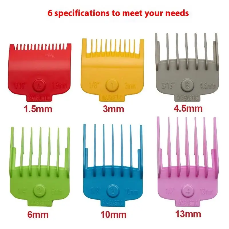 

6-типные магниты, универсальная ограничительная расческа Kam, мужские аксессуары для электрического триммера, позиционирование Tondeuse Kam Clipper Limit Kam Salon