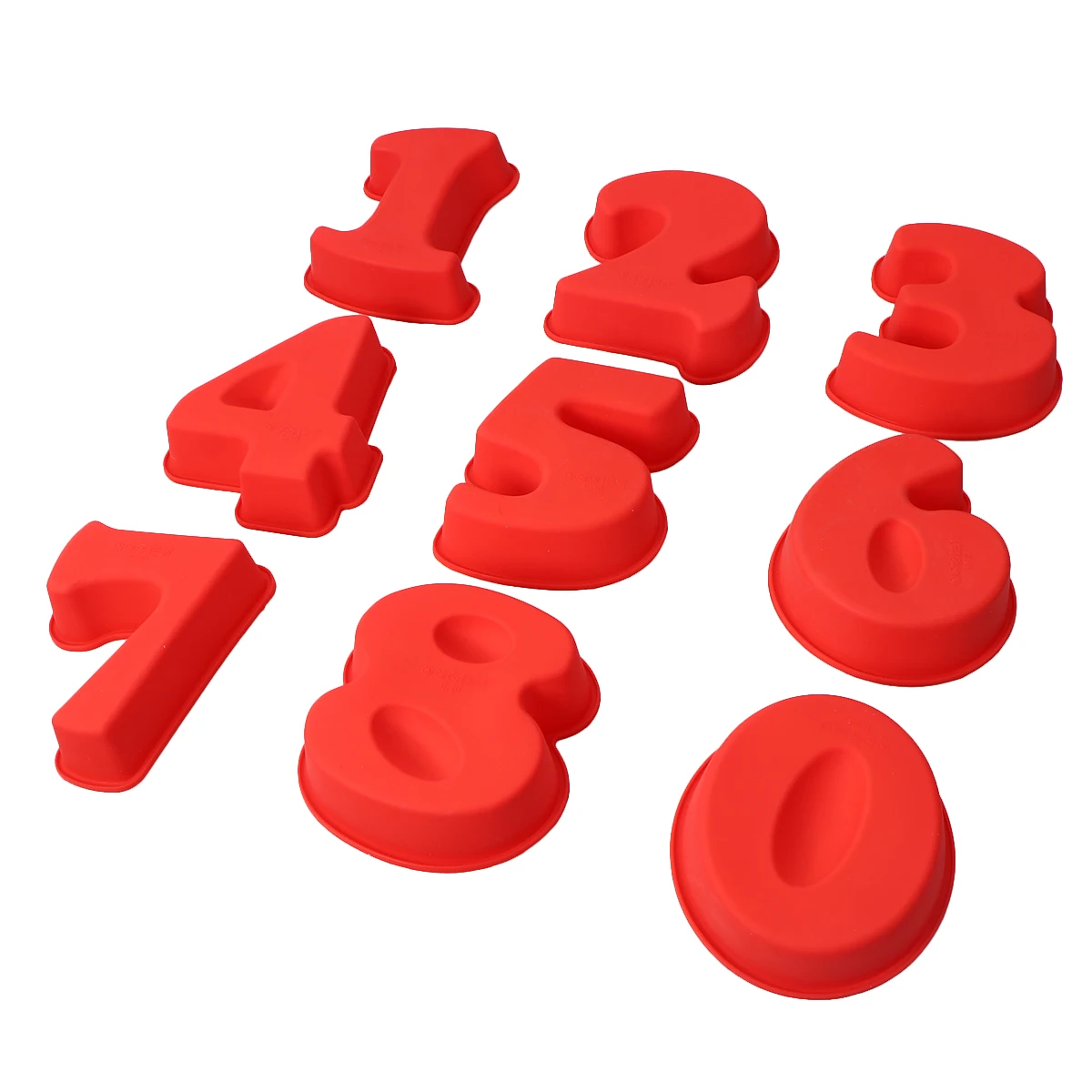 

9 Pcs Cake Mold Silicone Dessert Cake Decorating Mold Baking Tool Chocolate Decor Non Stick Heat Resistant Oven Safe