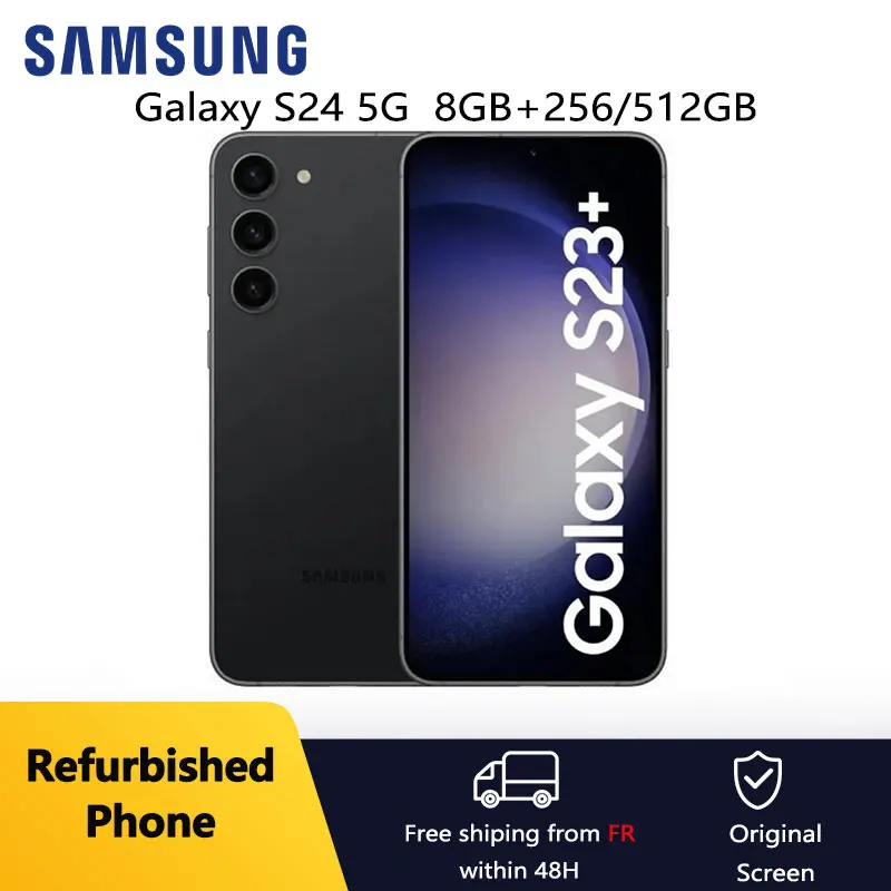 هاتف Samsung Galaxy S24 5G 6.2 بوصة AMOLED ROM 256/512GB RAM 8GB الإصدار العالمي Exynos NFC الأصلي Android AI #1